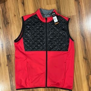 Red and Black Adidas Men’s Vest